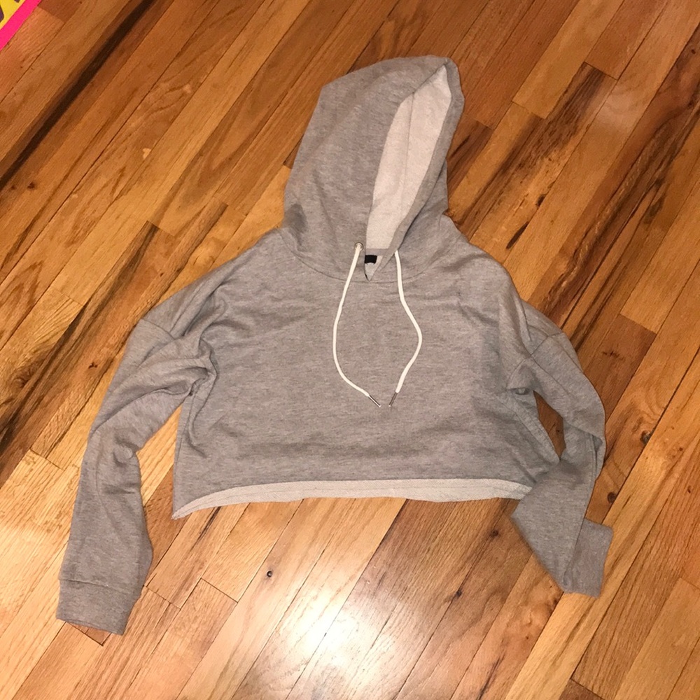 *SOLD* Crop top hoodie